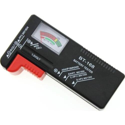 ANENG Universal BT168 Digital Battery Tester Volt Checker for AA AAA 9V Button Multiple Size Digital Battery Tester Volt Checker
