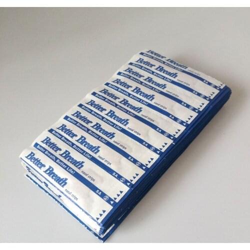 100Pcs/lot Nasal Patch Health Care Product Anti snoring Nasal Strips are Better than Breath Right Way To Stop Snoring Anti Snori