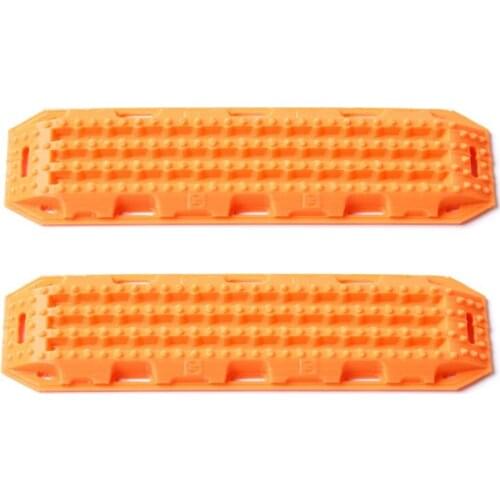 2Pcs Anti-Skid Anti-Sand Self-Help Trap Rescue Board For 1/10 RC Crawler Car TRX4 Defender Bronco RC4WD D90 Axial Scx10 90046 CC