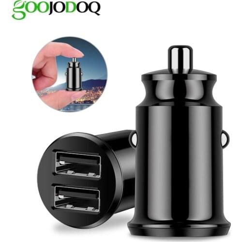 For Xiaomi Car Charger Mini 3.1a Fast Car Charger Dual Usb For Samsung IPhone Huawei Mobile Phone Quick Charger For iphone XS