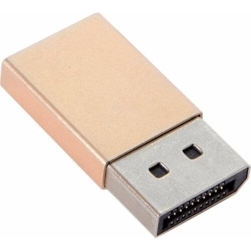 BAAQII DP Virtual Display Adapter Displayport Dummy Plug Headless Ghost Emulator Easy To Carry Use Durable AA4572