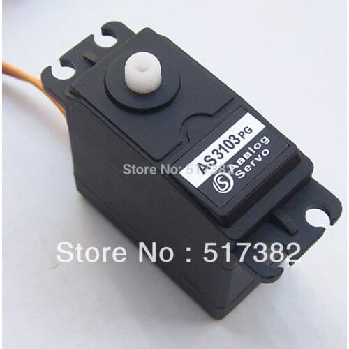 Free shipping 10X AS3103 3kg servo Standard servo for RC model compatible with Futaba JR Hitec