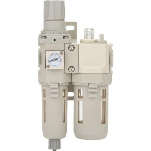 CKD Type Gas Source Processor Duplex C2010-02 Oil Water Separator Pressure Regulating Valve Pneumatic Filter C3010