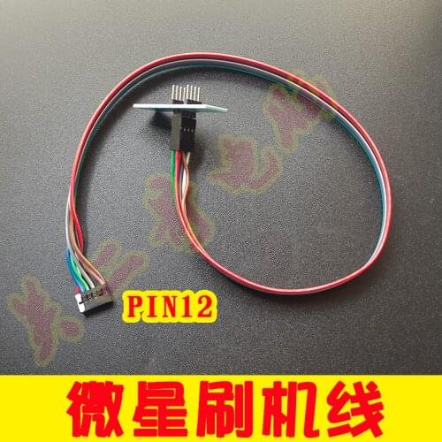 MSI Mainboard BIOS Free Open Chip Online Burning Brush Line JSPI1 Programmers Save Brick Brush Black Repair