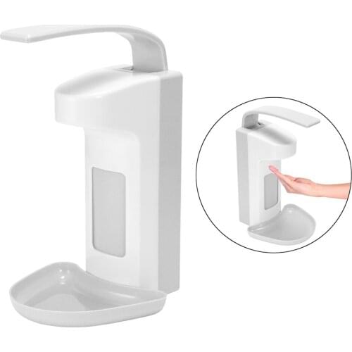 Wall-mounted Soap Dispenser Shower Elbow Pressure Pump for Bathroom Home Buildings 500ml