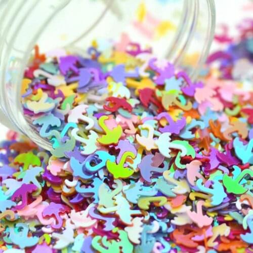 20g 4mm mixed Color Plastic Flat Umbrella Scrap-booking Sequins Loose Sequins For Nail Art Wedding Party Decoration Sequins