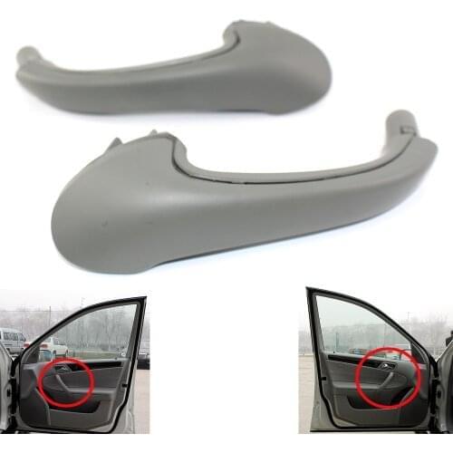 For Mercedes Benz W203 C-Class C230 C240 C280 C350 C320 03-07 Front Left + Right Interior Door pull Handles Gray