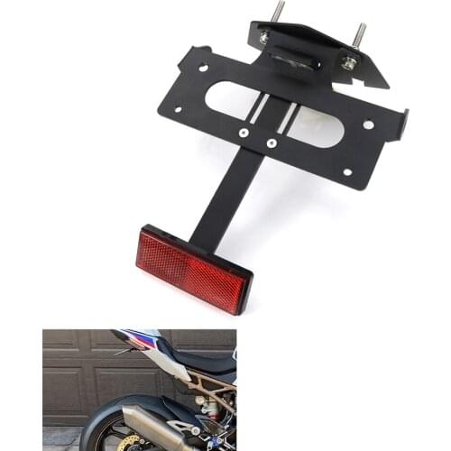 Fit For BMW S1000RR 2019 2020 2021 Motorcycle Rear Tail Tidy License Plate Holder Bracket Fender Eliminator kits