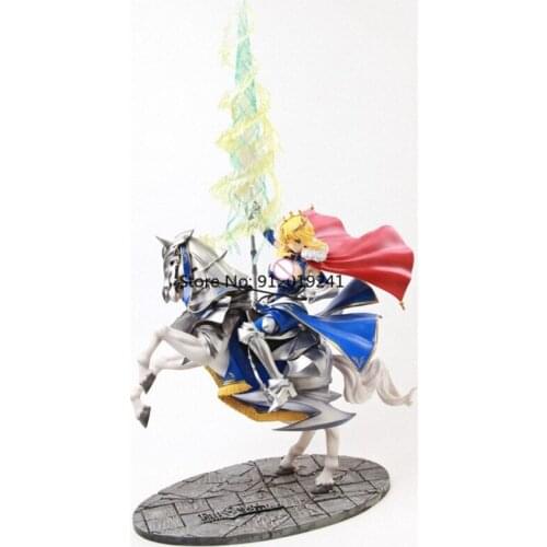 Fate/stay night Altria Pendragon Lily Lancer Uhlan Saber Ver. 1/12 scale Anime PVC Action Figure Ornament Gift Movie Collection