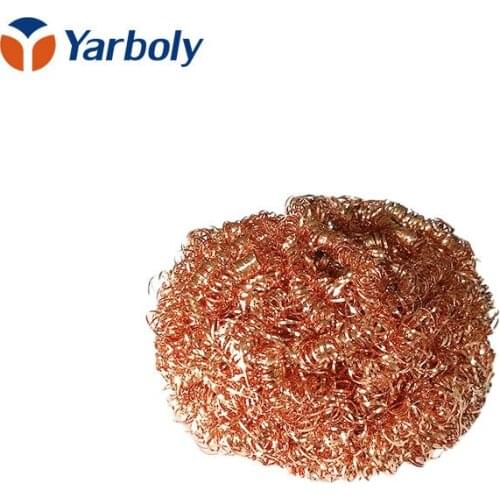 Welding Soldering Solder Iron Tip Cleaner Steel Cleaning Wire Sponge Ball