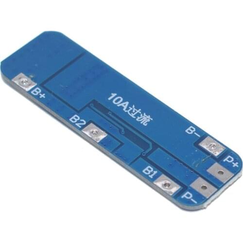 10pcs 3 series 12V 18650 Lithium battery protection board 11.1V 12.6V prevent overcharge 10A overcurrent protection hot