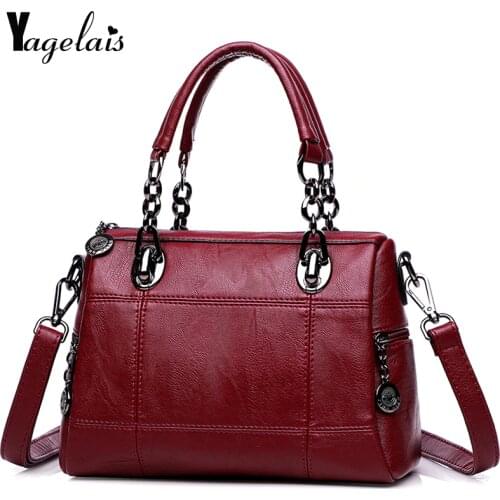 2019 Women PU Handbags Ladies Small Tote Messenger Bags Famous Fashion Korean Version Shoulder Bag High Quality Female Popular