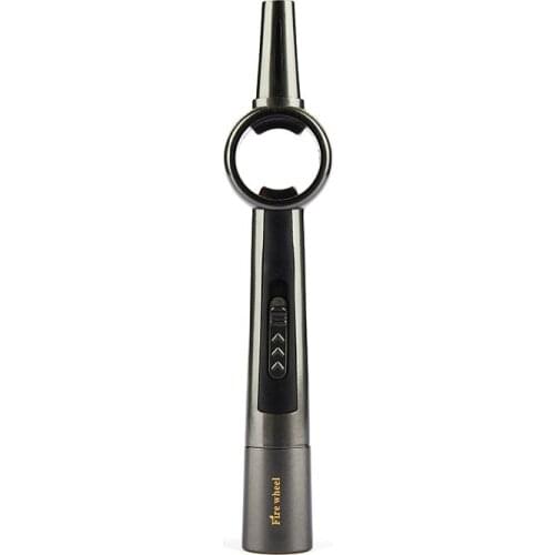 2021 New Metal Kitchen Igniter Multi-Function Gas Household Stove Lighter with Bottle Opener BBQ Candle Butane Lighter Inflated