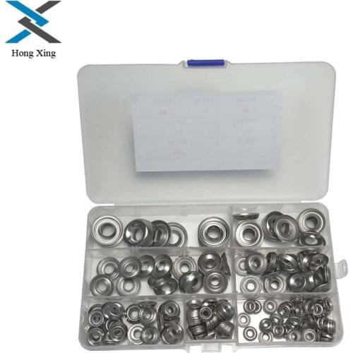 295pcs 304Stainless Steel Countersunk Finishing Cup Washer Assortment 4#/6#/8#/10#/12#/14#/16