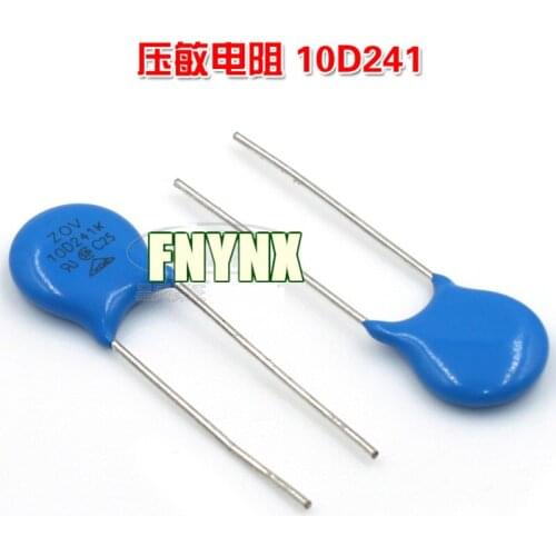 500PCS High-End Pressure Sensitive Resistors Varistor ZOV 10D241K Diameter 10MM DIP