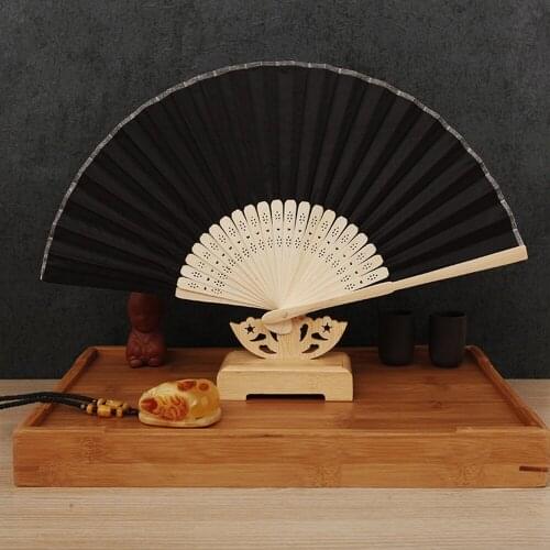 Free Shipping Japanese Chinese Handmade Plain Hand Fan Folding Fan Wedding Birthday Party Favors Deco Mariage