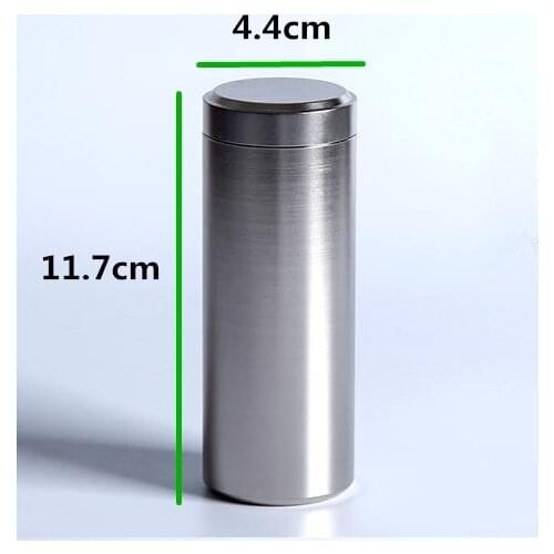 Storage Bottles Jars Metal Cans Tea Caddy Mini Candy small sealed canisters portable travel Tea box tinplate tea tin food packin