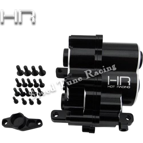 Hot Racing HR cnc alloy Aluminum Transmission Gearbox Gear box Case for Traxxas E-REVO Summit