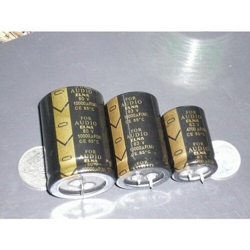 [SA]Pure tonic ELNA AUDIO 10000UF 80V--10pcs/lot