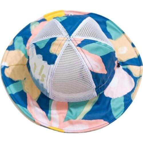 Baby Hats for Boy Color Graffiti Bucket Hat Children Caps Baby Girl Hat Kids Summer Panama Sun Cap Children Caps Child Cap