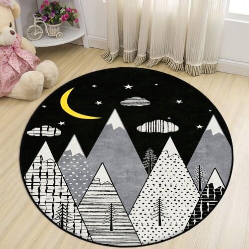 Football Pattern Kids Room Rug Crawling mat Rugs Baby Room Top astroturf