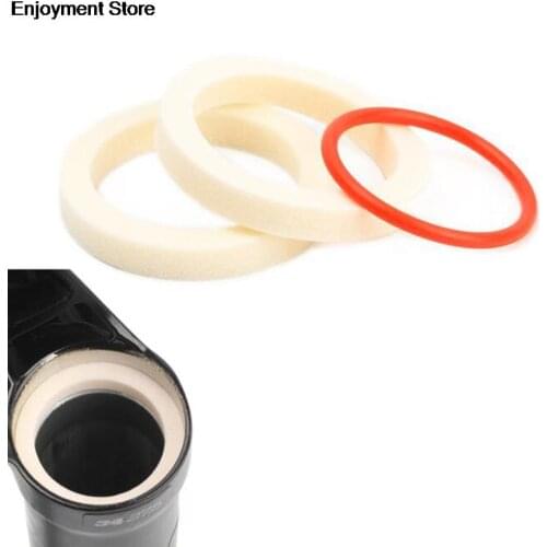 2Pcs Bicycle Front Fork Sponge Ring Oil Foam Absorb Seal 32/34/35/36mm Forks Bike Accessories 32mm/34mm/35mm/36mm