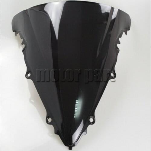 Motorcycle Black ABS Plastics WindScreen Windshield Deflectors For 2003-2005 Yamaha YZF 600 R6 2004 YZF R6 03 05 04