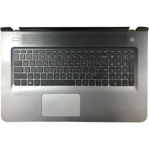NEW US laptop keyboard For HP Pavilion 17-G US keyboard with palmrest cover with touchpad 809302-001