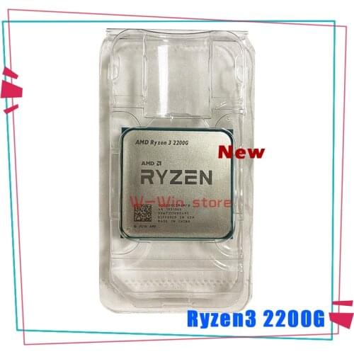 NEW AMD Ryzen 3 2200G R3 2200G R3 2200 3.5 GHz Quad-Core CPU Processor YD2200C5M4MFB Socket AM4