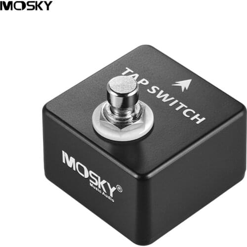 MOSKY TAP SWITCH Tap Tempo Switch Pedal Full Metal Shell for guitar accessories parts