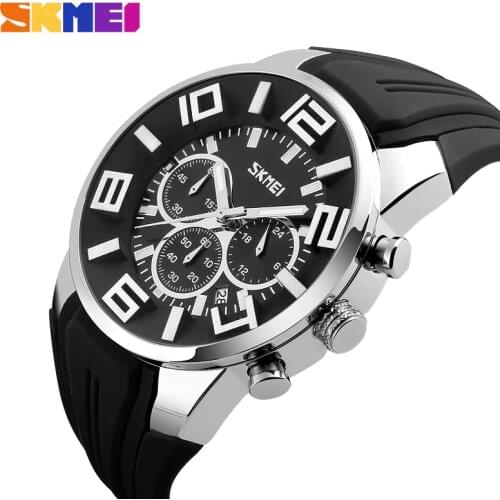 SKMEI Top Luxury Brand Quartz Watches Men Fashion Casual Wristwatches Waterproof Sport Watch Relogio Masculino 9128