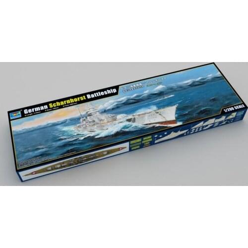 Trumpeter 03715 1：200 Scale German Scharnhorst Battleship Model Kit