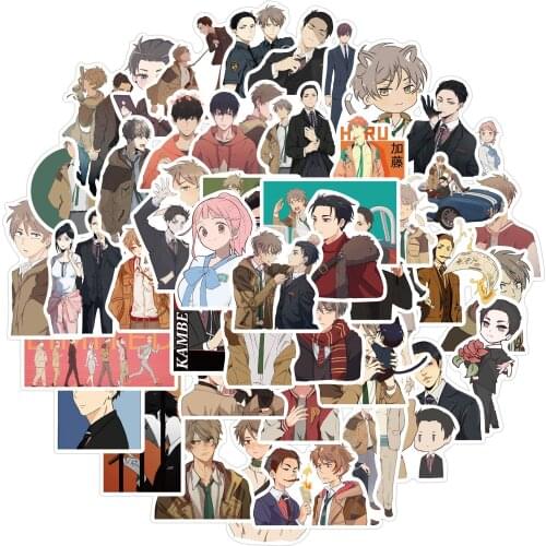 10/50pcs New Anime Regal Criminals Police Graffiti Stickers for Skateboard Fridge Guitar Laptop Travel Luggage Cartoon Sticker