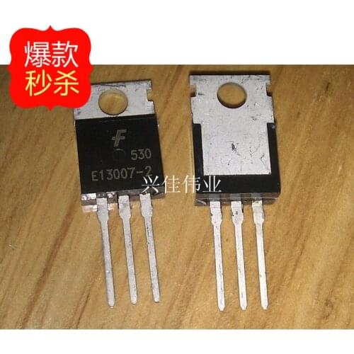 10PCS New MJE13007-2 E13007-2 TO220 computer switching power supply