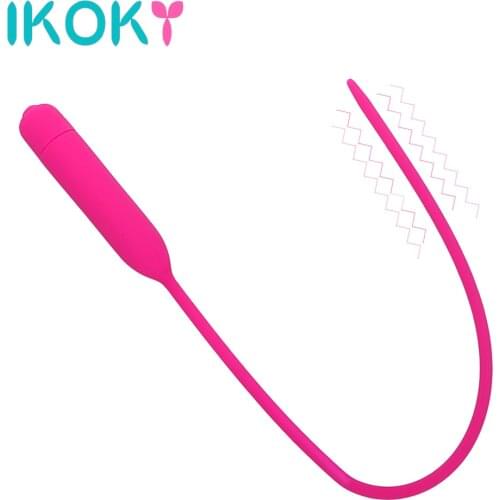 45cm Vibrator Urethral Sound Dilators Penis Plug Sex Toys For Men Male Masturbator Massage Machine Couple Games Tools Adult Shop