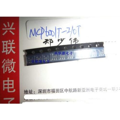 5pcs/lot In Stock 100% New&original MCP6001T-I/OT SOT23