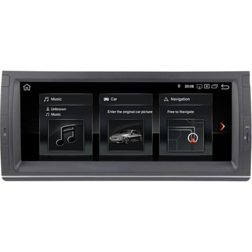 10.25" Car Radio 4+64G Wifi for BMW E39 E53 X5 M5 E38 GPS Navigation build in carplay Android 10.0 system