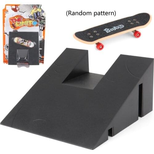 Fingerboard Rail Park Stair Kit Stairs Mini Skateboards for Kids Skateboard Game F3ME