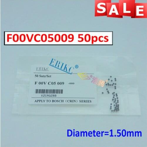 High Pressure F 00V C05 009 Diesel Fuel Injection Ceramic Ball F00VC05009 Repair Kits Balls FooV C05 009 for 0445110# Injector