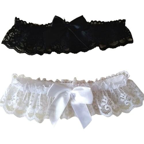 Lace Floral Bridal Lingerie Bowknot Wedding Party Cosplay Leg Garter Belt Suspender Women Girls