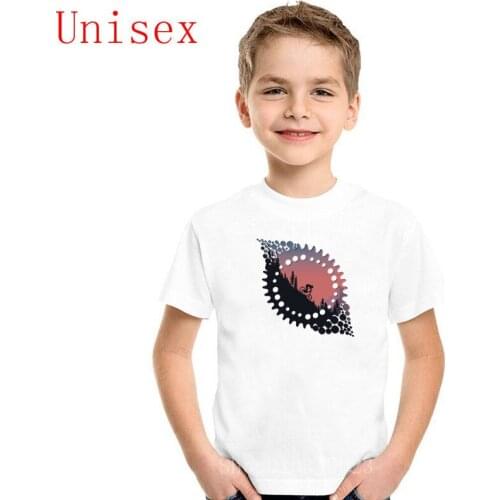 Mtb bicycl enduro wild freeride downhill bmx children t shirts Cotton kids Tee popular trendy pop boy clothes girls clothes