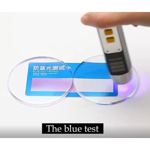 1.56 Index Single Vision and 1.591 PC Polycar BLUE BLOCK HMC(BLUE COATING) UV420 1.56 Index Resin Lens Plastic Lens Optical Lens