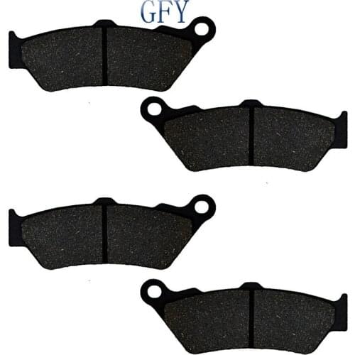 For BMW F 650 CS Scarver (K14/0177/0187 Belt Drive/17" wheels cast) 04-07 F 800 GS Adventure 12-15 Motorcycle Brake Pads Front