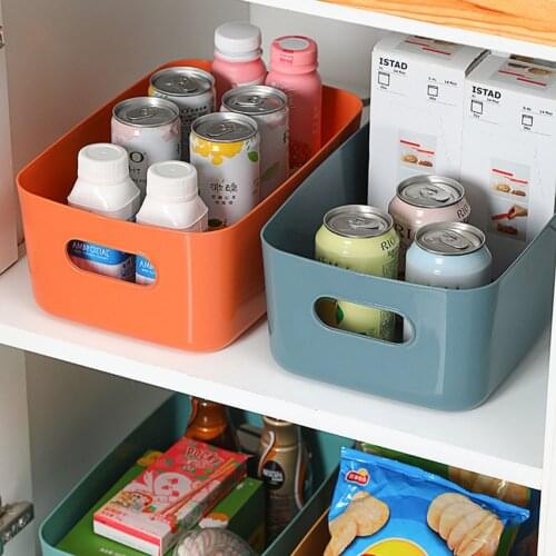 Storage Box Plastic Creative Cartoon Holder Plastic Clothes Snack Cosmetic Organizer Box Basket Desktop Sundries Baskets