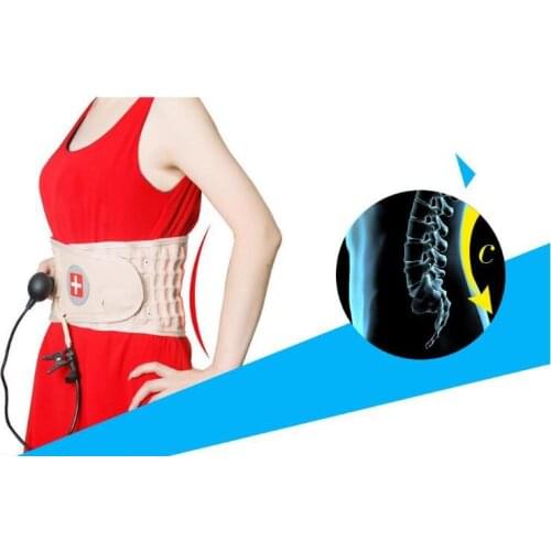 Pneumatic Traction Belt Lumbar Traction Device Waist Support Belt Spinal Air Traction Belt