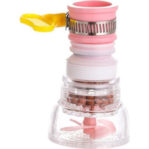 360 Degree Rotating Water Filter Tap Head Booster Shower Mini Water Clean Filter Nozzle Kitchen Accessories Faucet Extenders