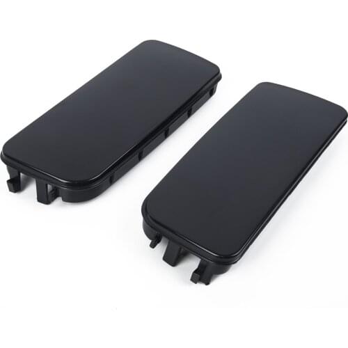 RH+LH Fog Light Hole Cover Right & Left 1 Pair 2Pcs 2x 8 122 449 Black