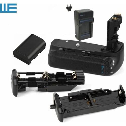 BG-E9 Battery Grip+ IR Remote Control+LP-E6 Battery Holder + AA Battery Holder for Canon EOS 60D and 60Da Cameras