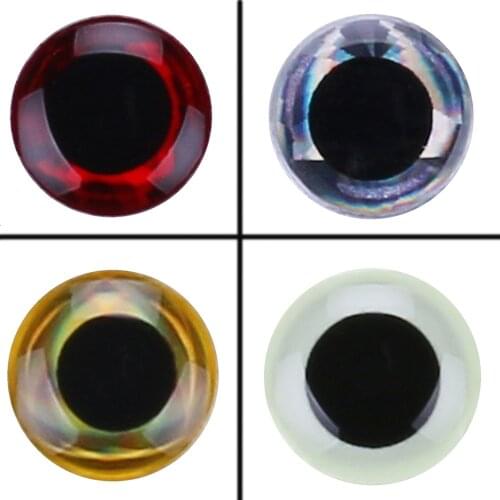 HEGNJIA 72/120/154pcs/set 3D Fish Eyes Luminous Simulation Fly Fishing Pesca Fishing Tackle