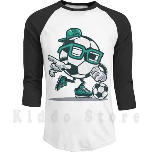 Soccer Cartoon Hoodies Long Sleeve Soccer Game Sports Ball Footballs Soccer Player World Dfb Cartoon Comic Anime